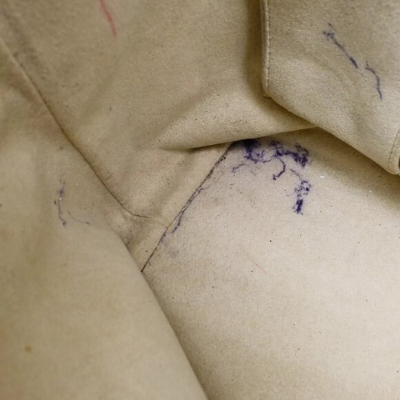 LOUIS VUITTON Saleya PM Hand Bag Damier Azur Leather White - Picture 11 of 15